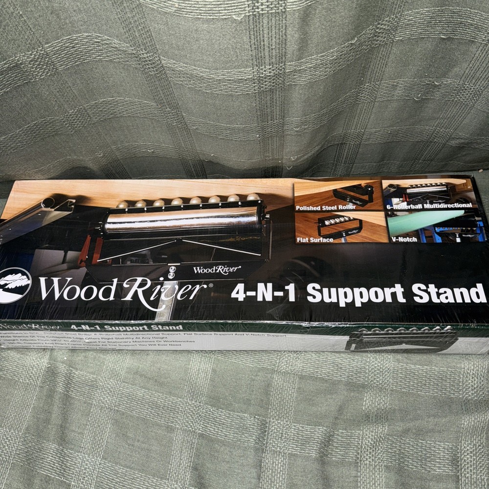 WOODRIVER Single Roller Work Support Stand