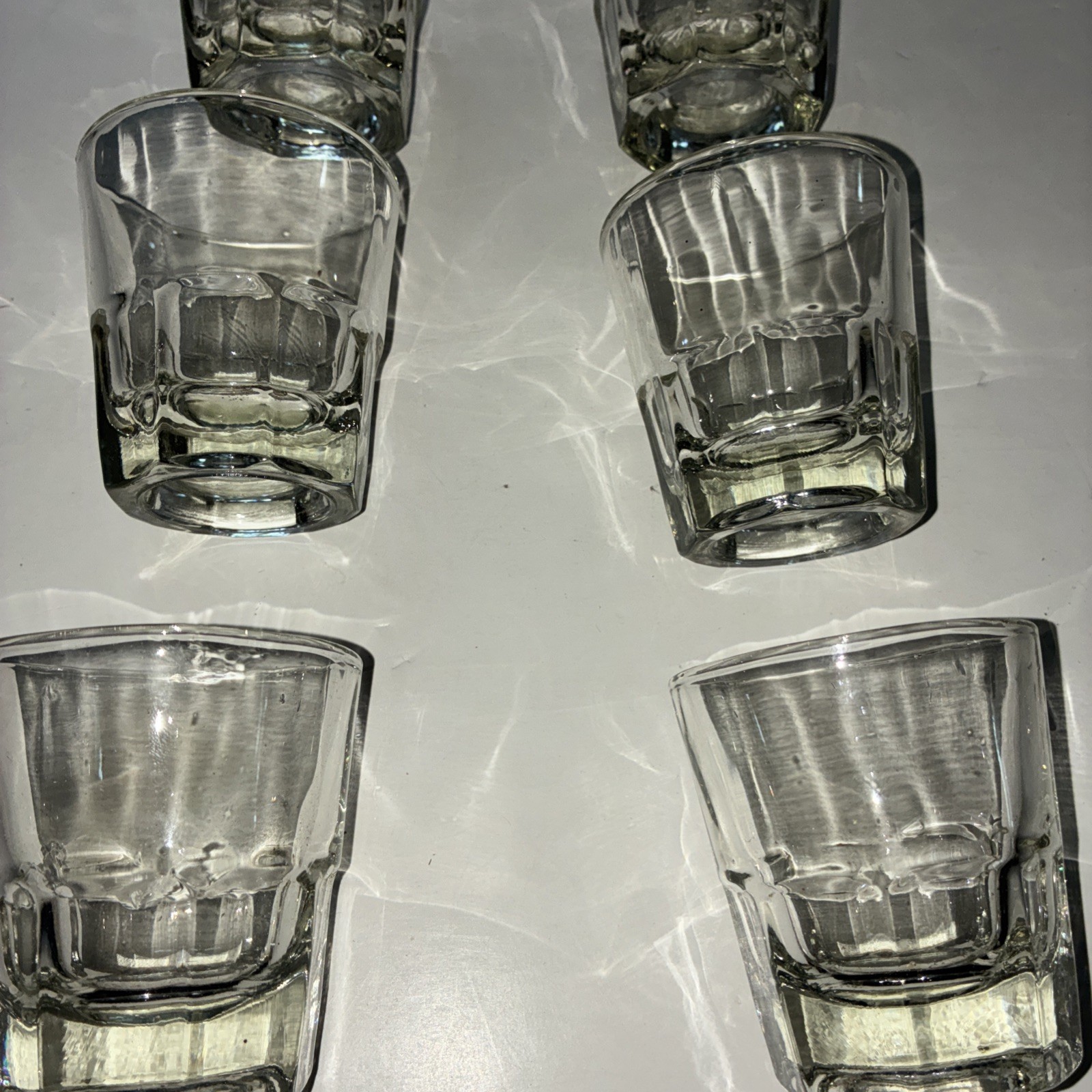 Anchor Hocking 5 oz. NEW ORLEANS ROCKS SHOT GLASSES #755-E (6 EACH) Whiskey