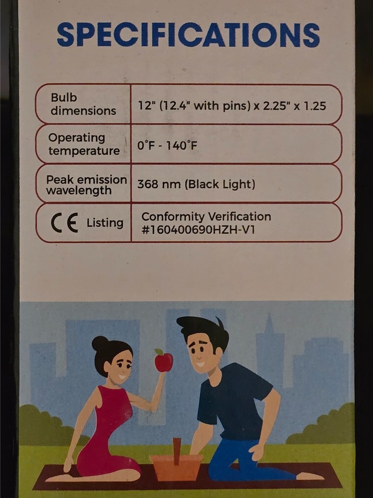 Bugulate Long Life Replacement bulbs for Flowtron Bug Zappers