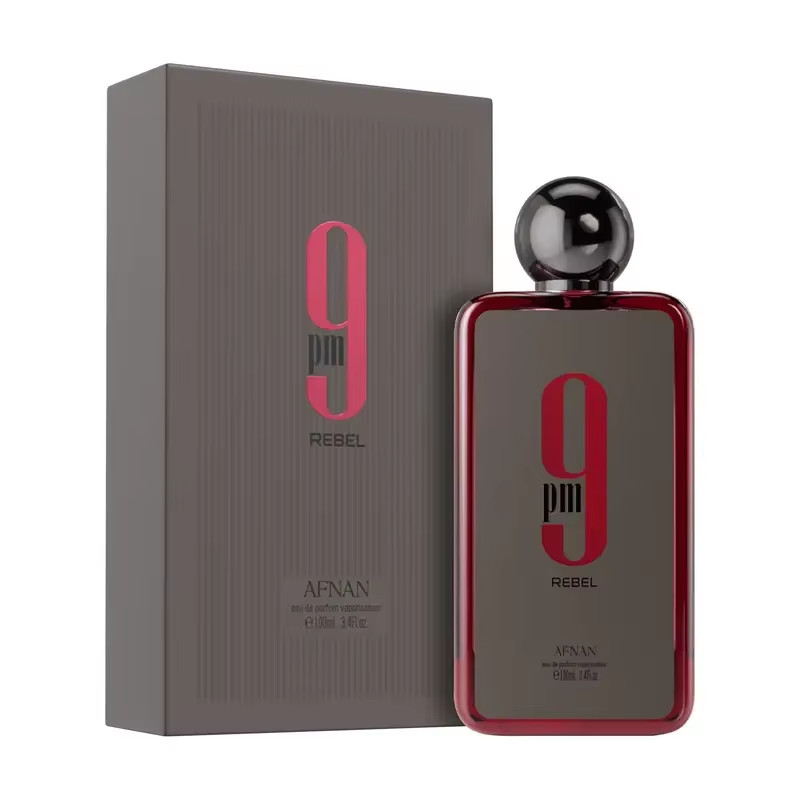 Afnan 9PM Rebel Eau de Parfum EDP for Men 3.4 fl oz 100ml