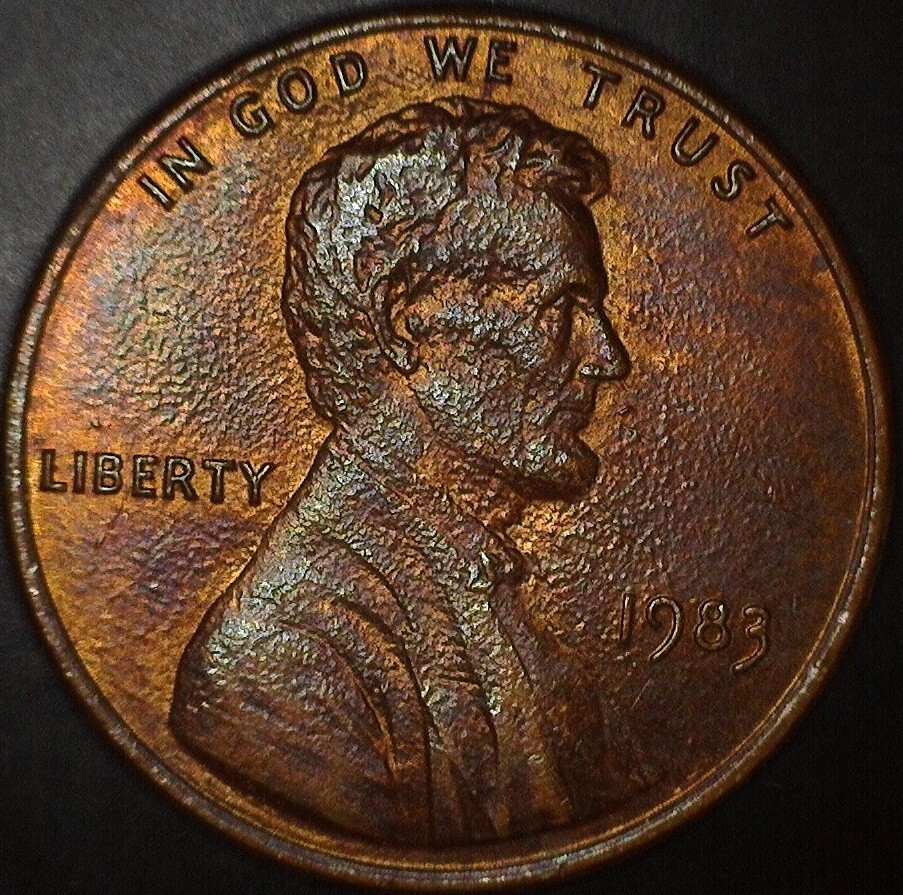 1983 Lincoln Penny with DB on Reverse, and DDO Errors! P14