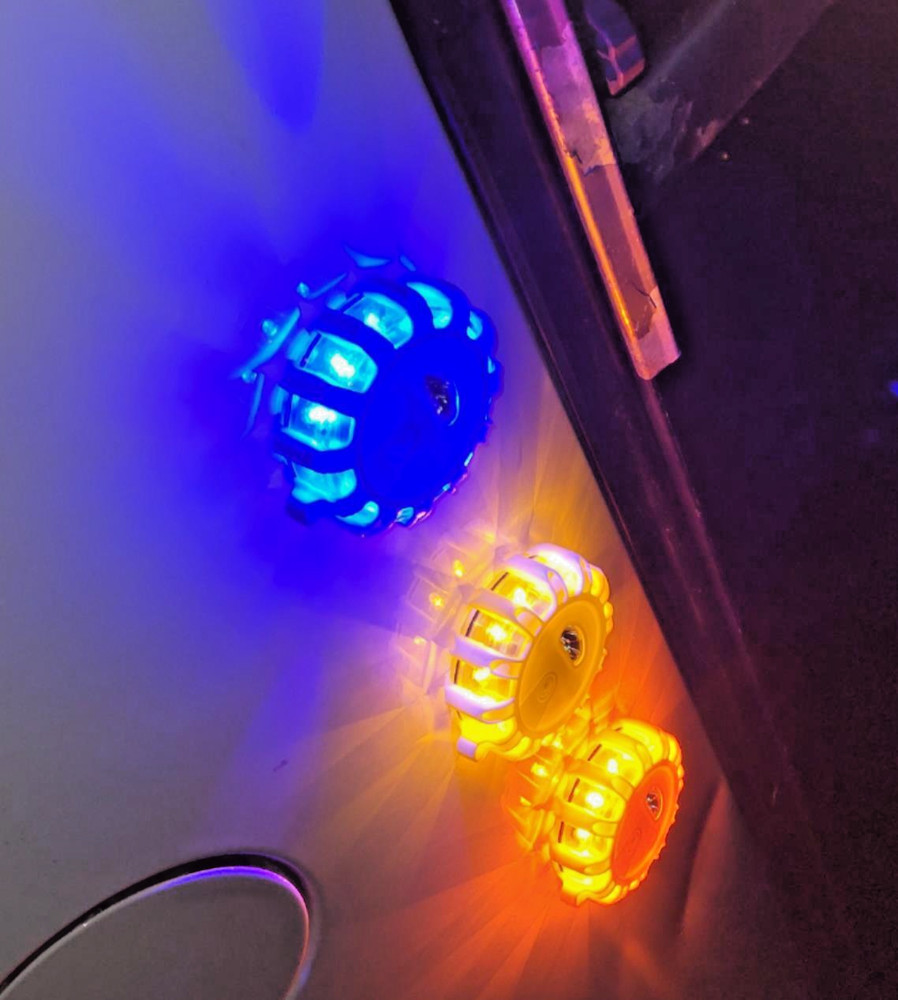 LED road safety lights