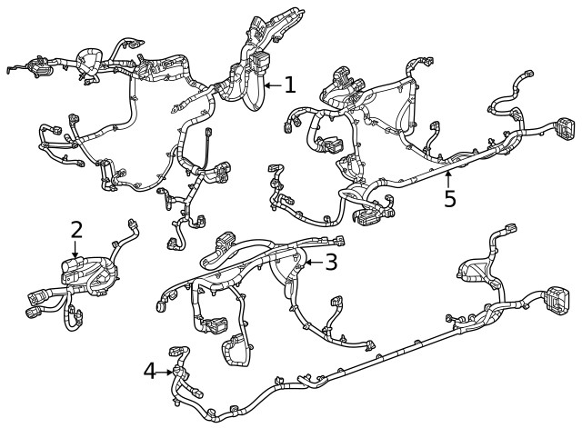 Genuine GM Wire Harness 42915891