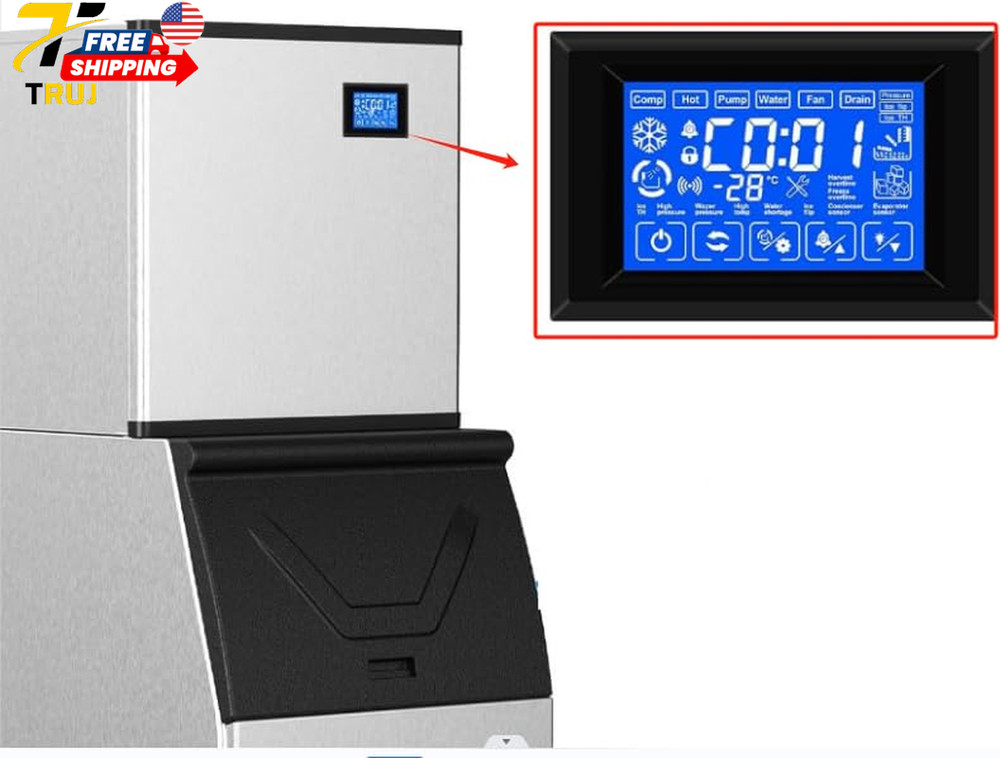 Ice Maker Machine OEM LCD Touch Screen Display for Repair Replacement Your Comm