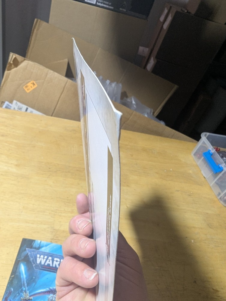 Warhammer 40k Handbook and Reference Sheet 10th Edition Starter Set Preowned