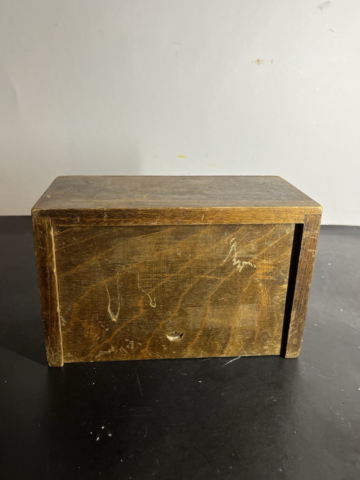 Wooden Small Countertop Trade Simulator. Handmade? Very rare very cool.