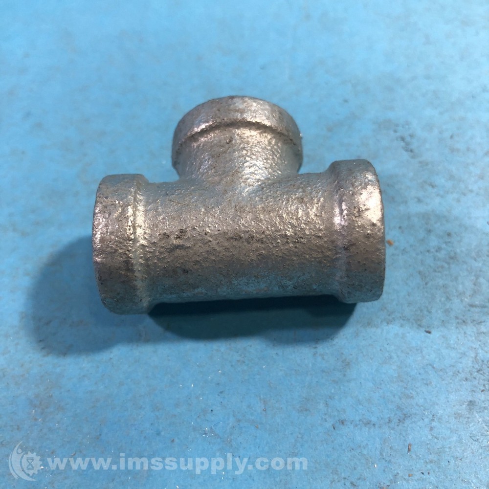 1/4" Galvanized Steel Pipe Tee FNIP