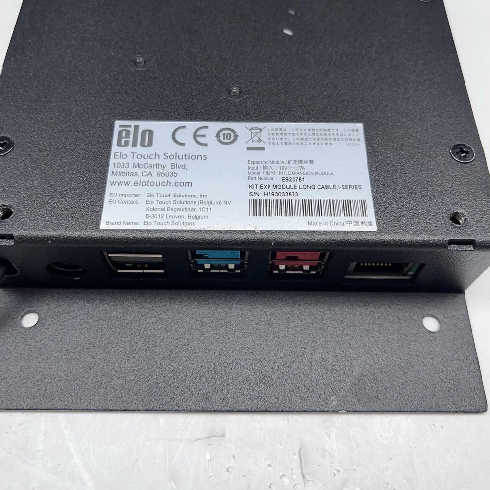 Elo Touch Solutions E923781 Android Expansion Module Gen 1 Long Cable Sold As Is