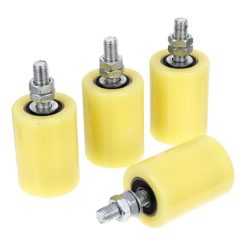 4pcs Slide Gate Guide Roller 4" Universal Heavy Duty Nylon Adjustable Dual