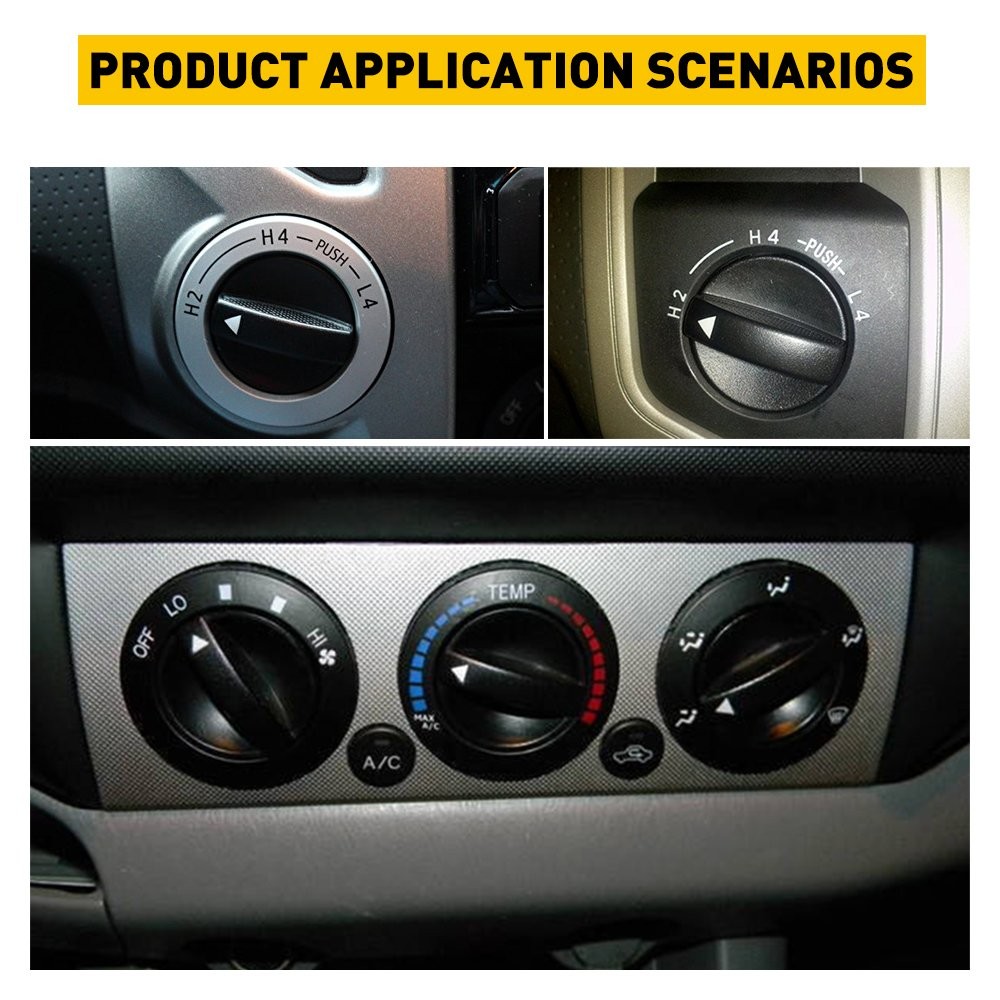 AC Climate Control Switch Knob 55900-04020 65551820A for Toyota Tacoma 2005-2011