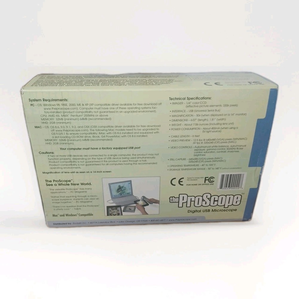 Scalar "The ProScope" Handheld Digital USB Microscope M2 UM02-SUZ-01