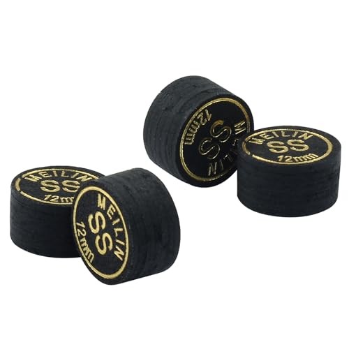 4PCS 12mm Pool Cue Tips How Cue Tip Billiard Accessories Suitable Super Soft
