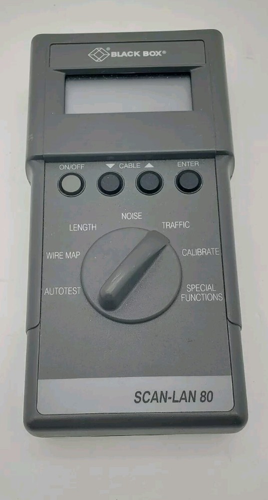 BLACK BOX SCAN-LAN 80 Cable Scanner And Remote Box