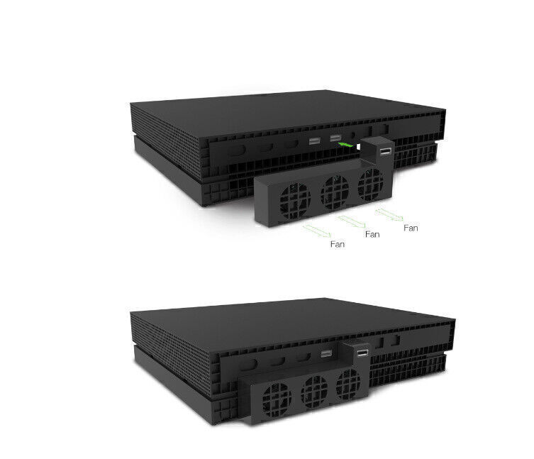 Main engine Rear temperature controlled fan For XBOX ONE X Console Accessories