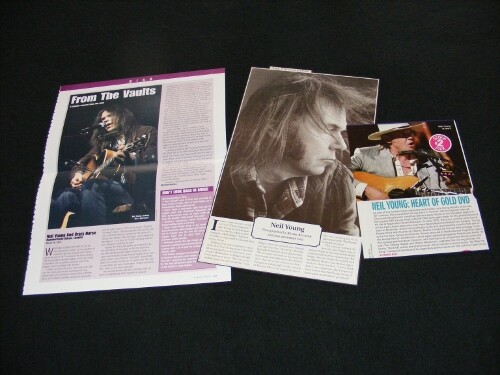 NEIL YOUNG magazine clippings