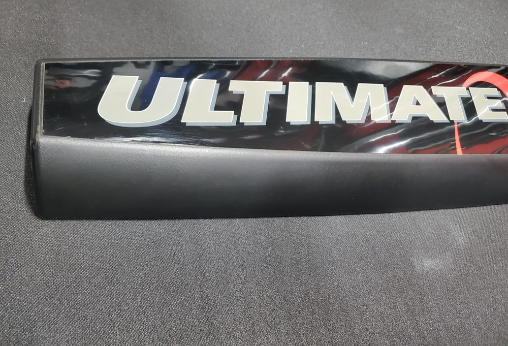 Bowflex Ultimate Bench Vertical Replacement Nameplate Placard w/ Hardware OEM