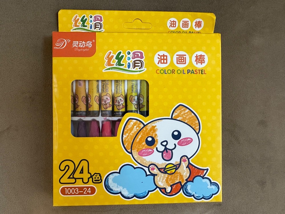 Oil Pastels, 24 Colors