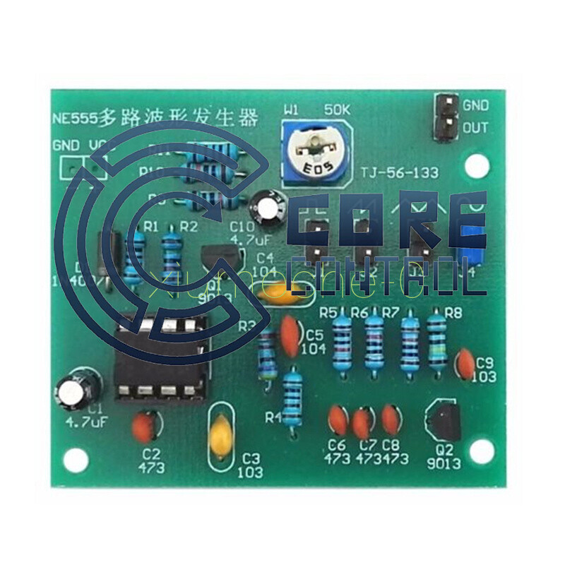 new 1PCS Multi-Channel NE555 Waveform Generator Module Sine Triangle Square Wave