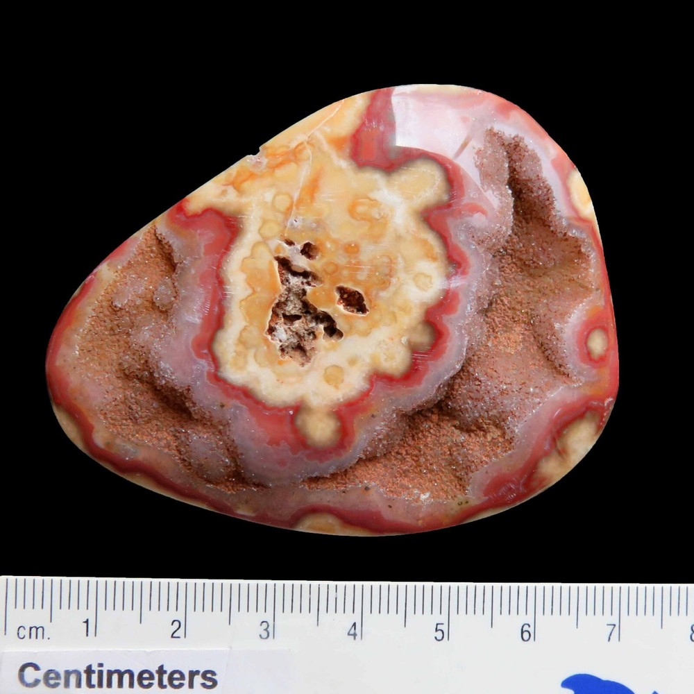 Freeform Druzy Stalactite Agate Cabochon U797