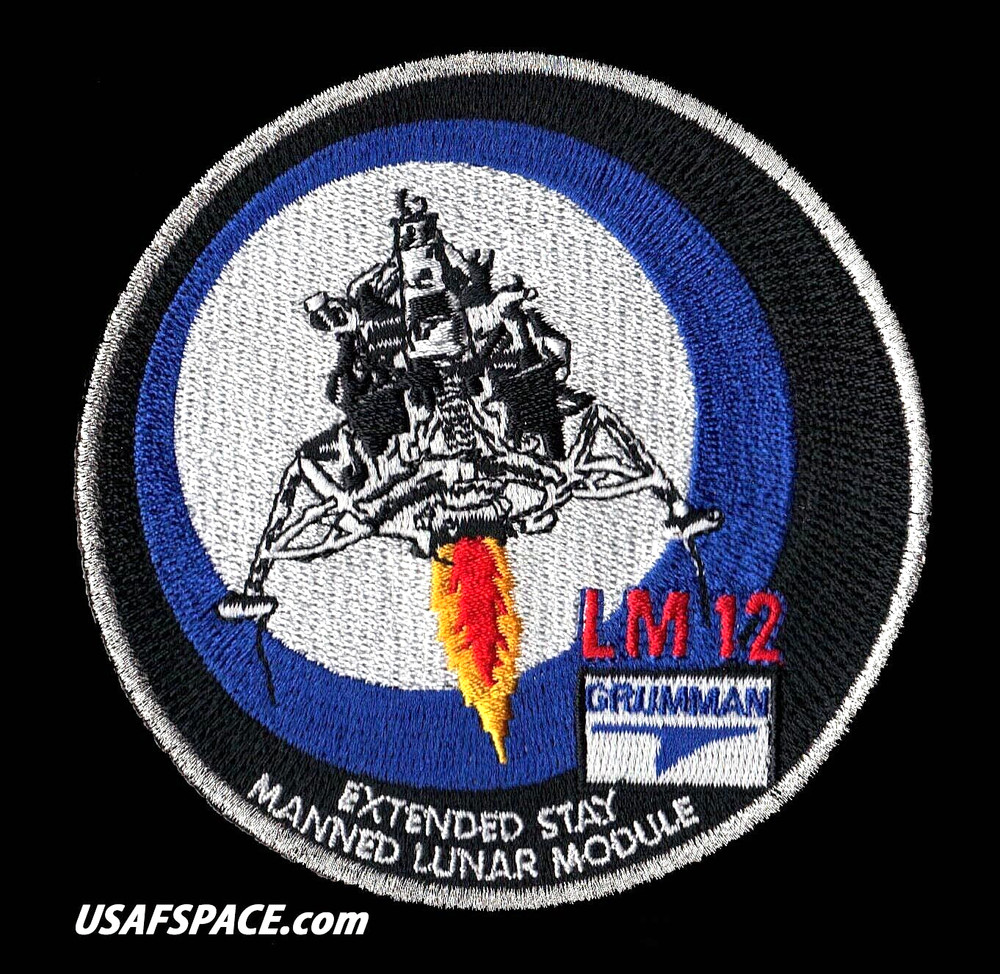 GRUMMAN LM -12 APOLLO 17-LUNAR MODULE- CHALLENGER-ORIGINAL AB EMBLEM SPACE PATCH