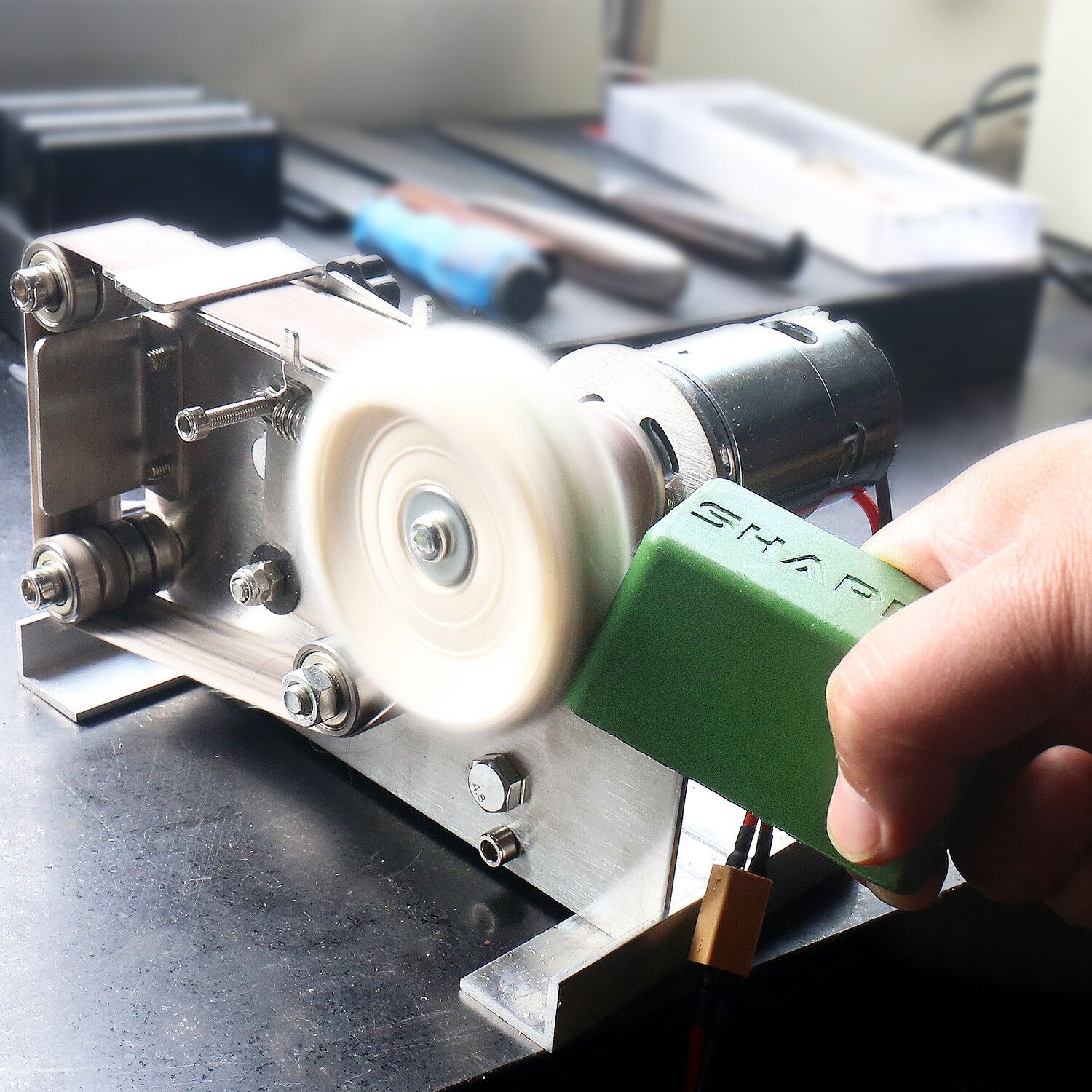 8 Oz Green Polishing Stropping Buffing Metal Jewelry Compound Chromium Oxide