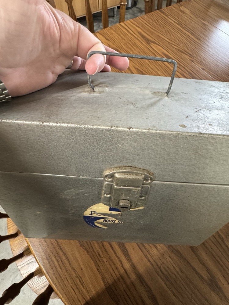 Vintage Hamilton Metal Storage - No Key