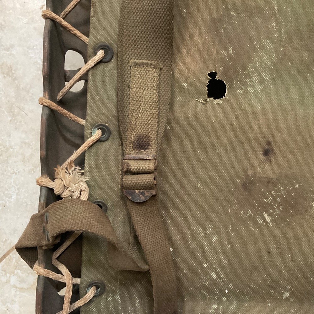 ORIGINAL WWII US ARMY J1944 EQUIPMENT AMMO CARRY PACK BOARD BACKPACK-DATED 1944