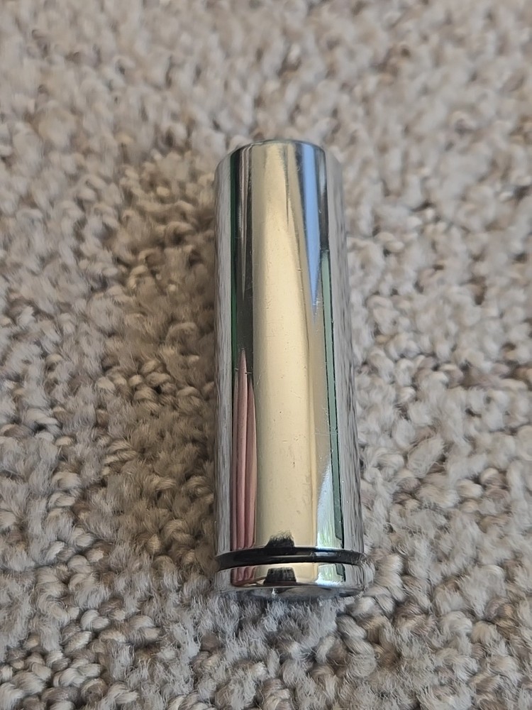 S-K 7/16" 6pt Deep Well Socket 1/4" Drive SK 338