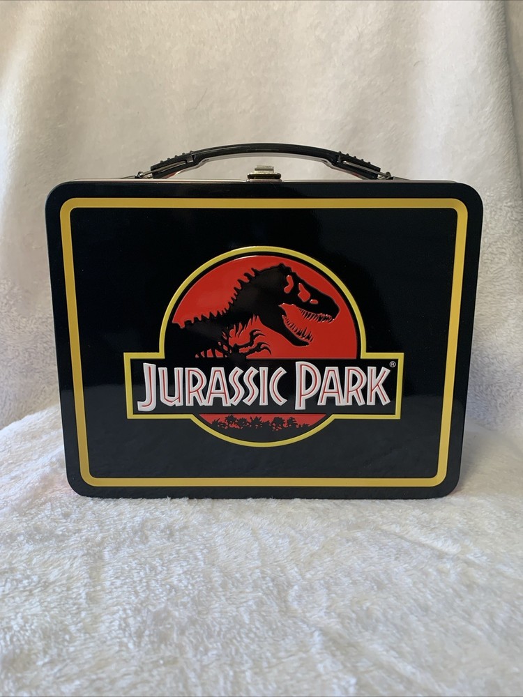 Aquarius Jurassic Park Lunch Boxes Tin Tote