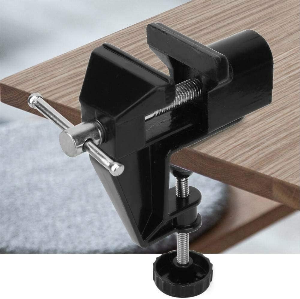 Durable Mini Bench Vise - Aluminum Craft Tool with Secure Clamping Features