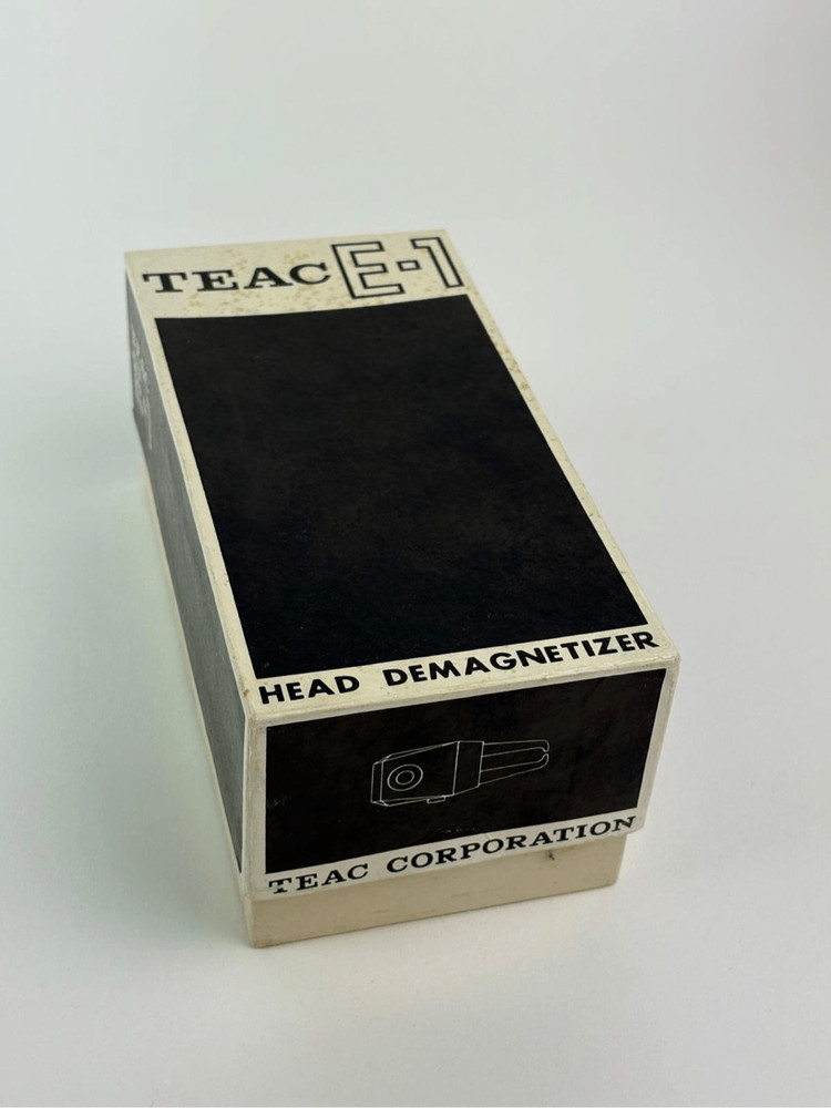 Vintage Teac E-1 Head Demagnetizer with Original Box & Instructions X2376