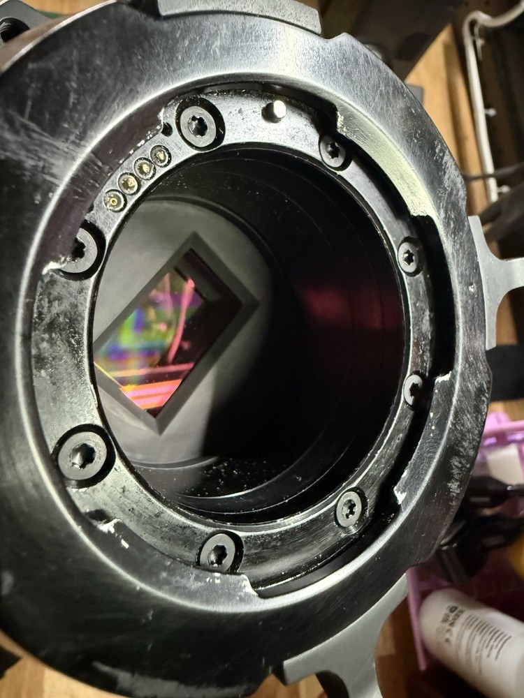 Powers On - Red One Mysterium-X MX camera 4K Digital Camera.