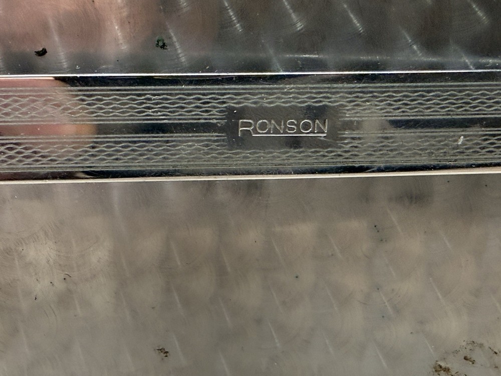 Vintage Ronson Ten a Case Cigarette Case Lighter