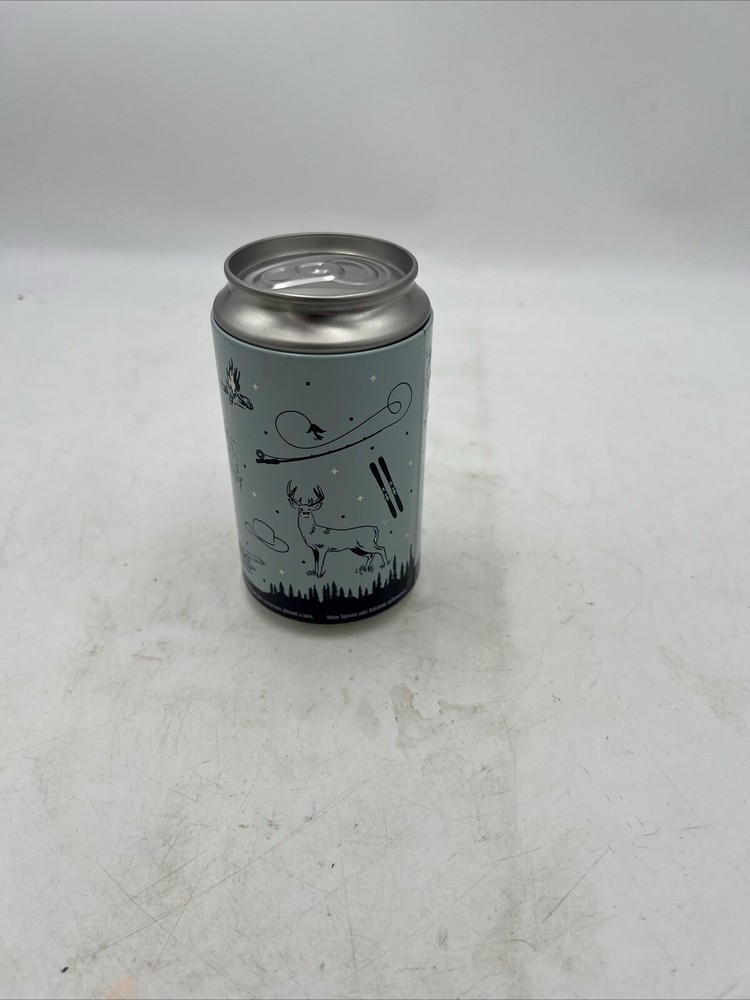 Yeti Blue Short Empty Stash Beer Can False Top Hide A Key 