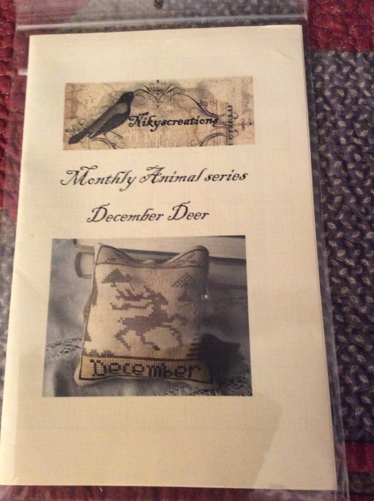 Nikyscreation Counted Thread Pattern. Monthly Animal Series