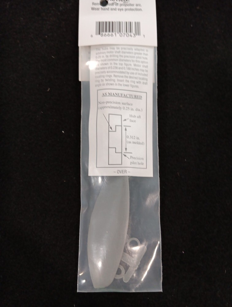 APC C-2 PROPELLER NEW! 7 X 3.8 WSF