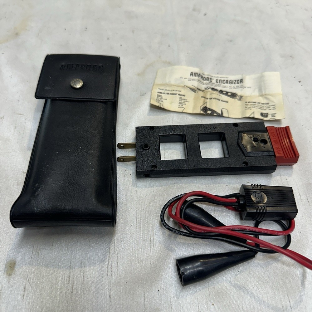 Amprobe Energizer A-47L Current Measure Meter with Case