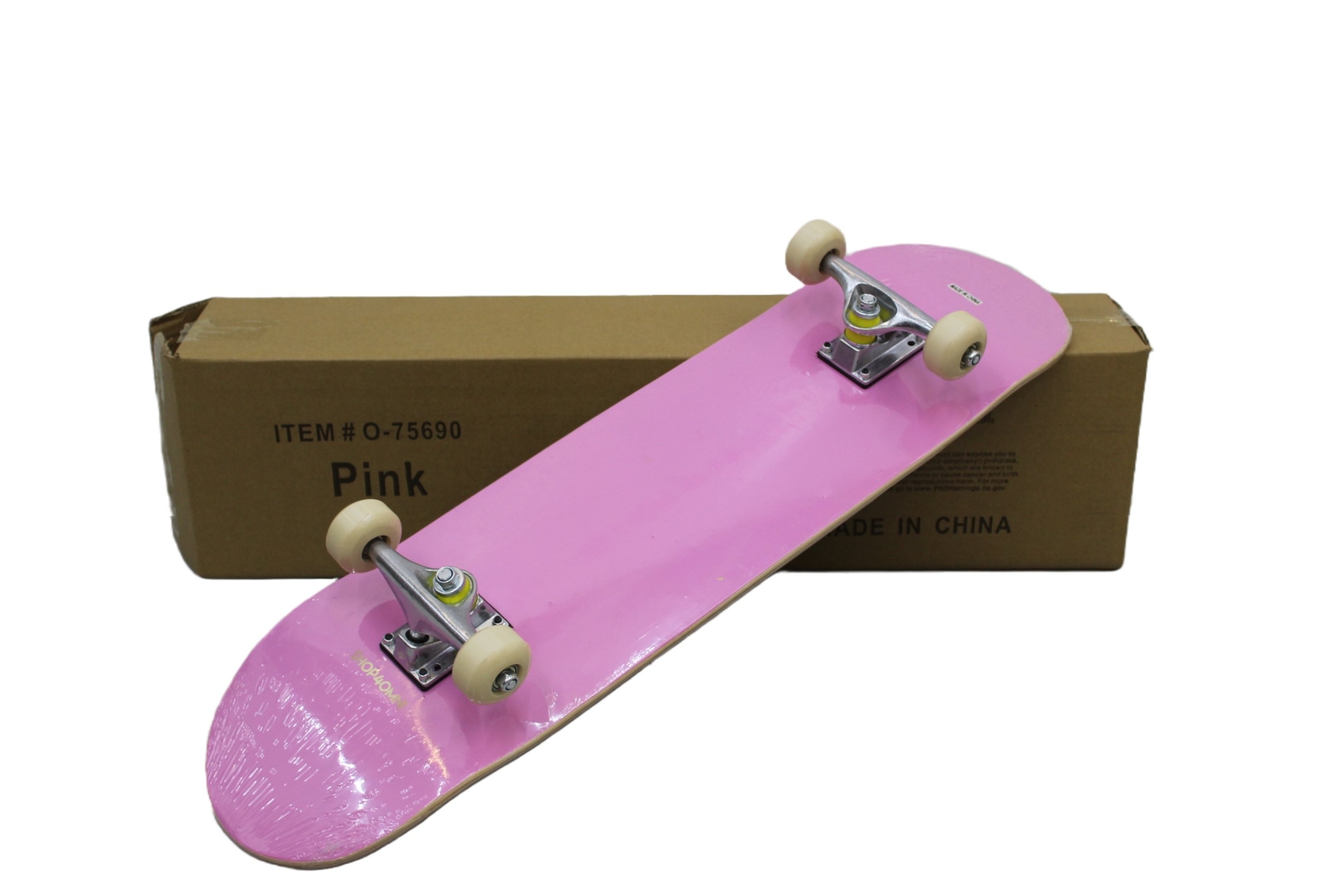 Full Size Standard Maple Deck Skateboard - Pink