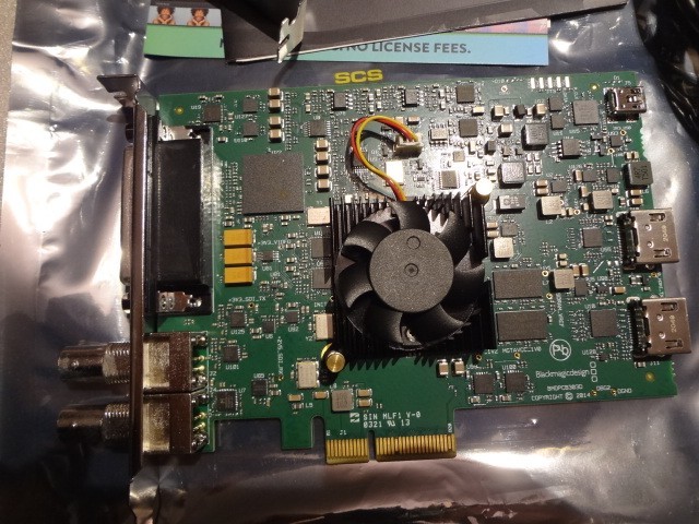 Blackmagic DeckLink Studio 4k HDMI SDI PCIe Card