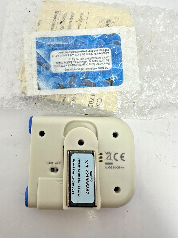 Traceable Multi-Colored Timer Grainger 8XFF0 5/8" LCD Display