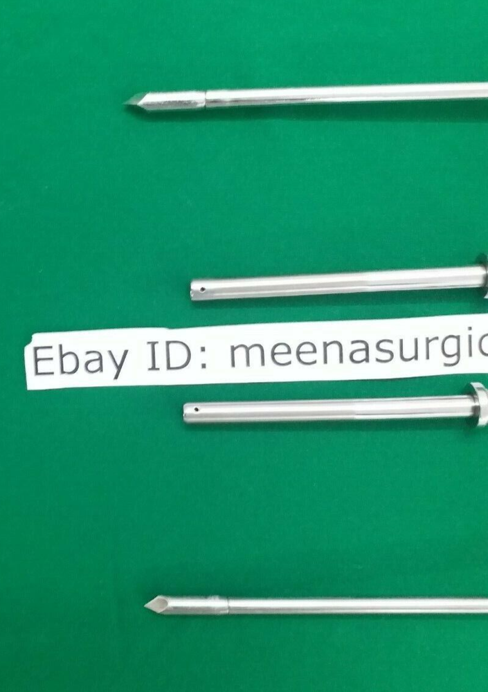 2pc Trocar Cannula 3mm Laparoscopic Laparoscopy Endoscopy Surgical Instruments
