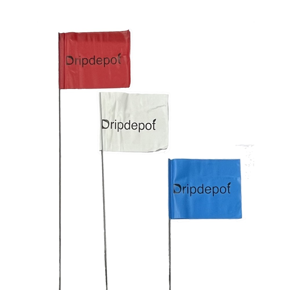 Drip Depot Irrigation Marking Flags