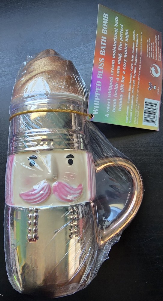 Nutcracker Mug & Whipped Bliss Bath Bomb...70% OFF
