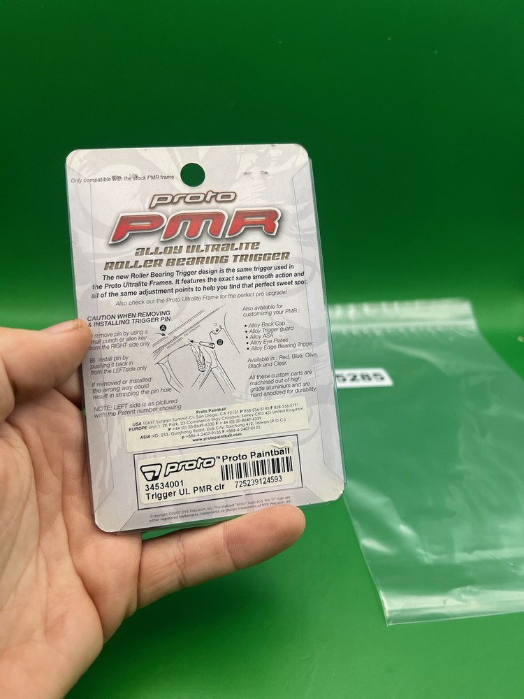 Proto PMR Roller Bearing Trigger Silver