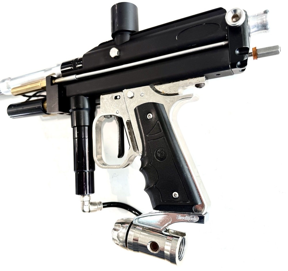 Paintball WGP Vertical Feed Autococker Shocktech Drop System X On Off