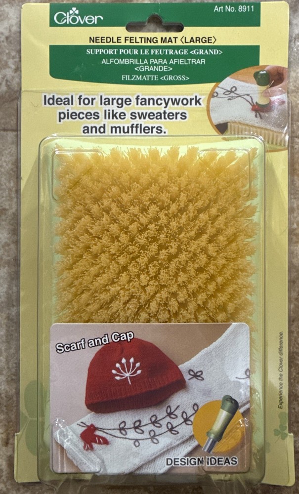 CLOVER FELTING NEEDLE MAT LARGE