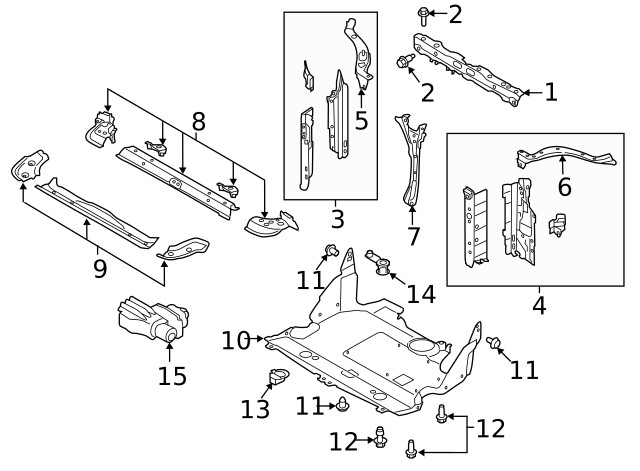 Genuine Subaru Temp Sensor 73730AG00A