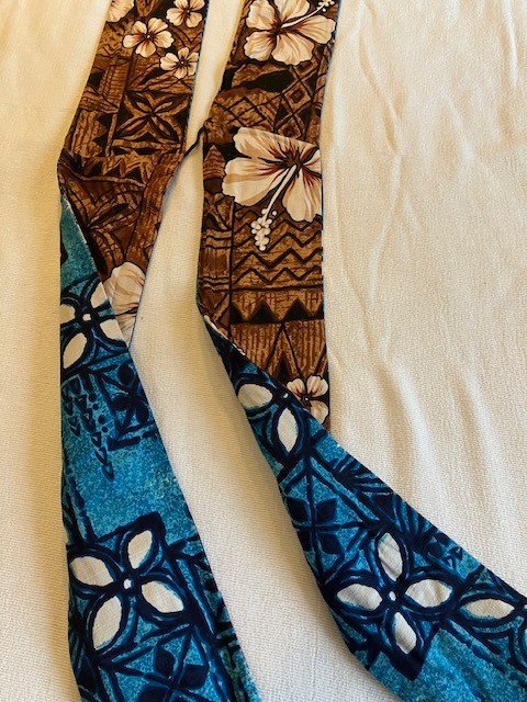 Overlay Priest stole, Batik pattern