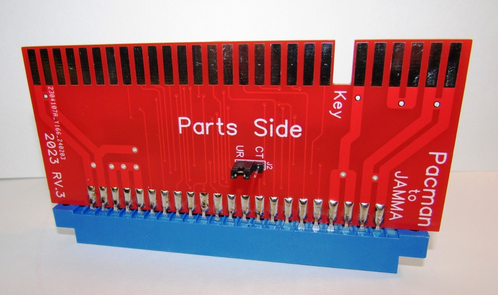 Pacman - Ms. Pac-man PCB Board Adapter to Jamma Harness