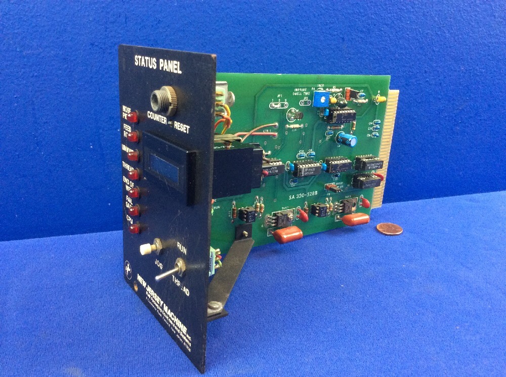 NEW JERSEY SA 320-528B STATUS PANEL MODULE